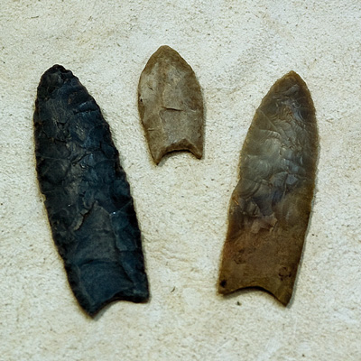 Lenape spear points