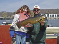 Fishing Lake Hopatcong in New Jersey